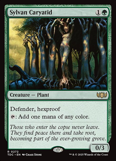Sylvan Caryatid (272) - Tarkir: Dragonstorm Commander - Game On