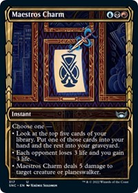 Maestros Charm (Showcase) (Foil) - Streets of New Capenna - Game On