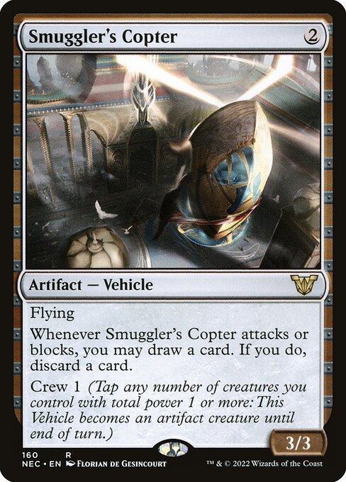 Smuggler's Copter (160) - Neon Dynasty Commander - Game On