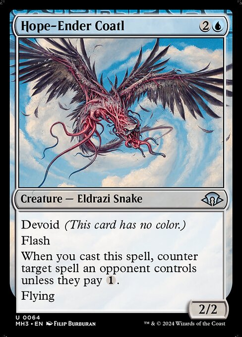 Hope-Ender Coatl (64) - Modern Horizons 3 - Game On