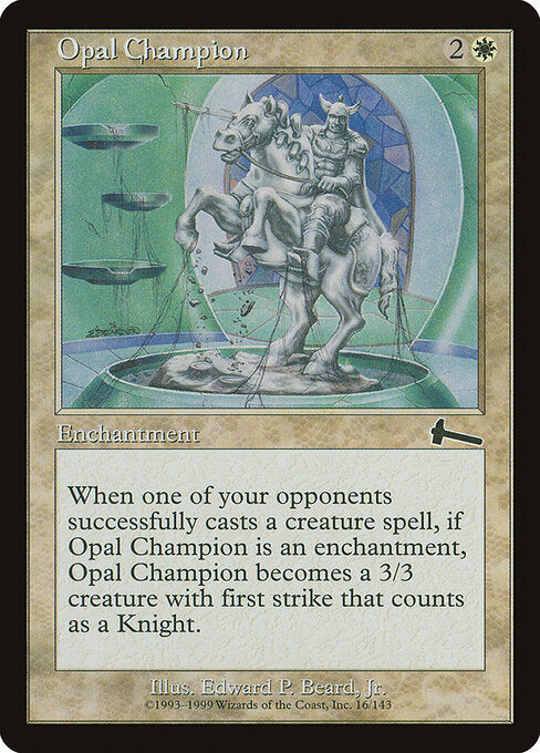 Opal Champion (16) (Foil) - Urza's Legacy - Game On