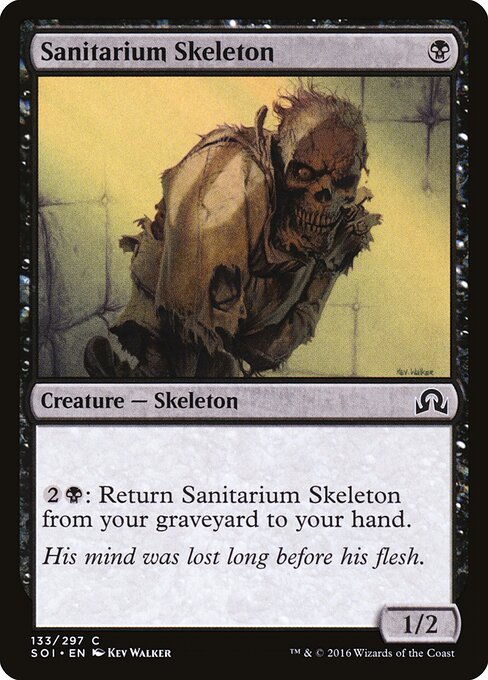 Sanitarium Skeleton (133) (Foil) - Shadows over Innistrad - Game On
