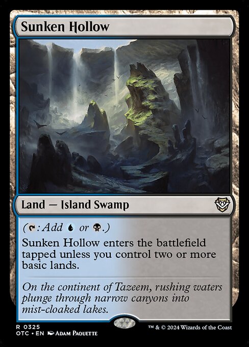 Sunken Hollow (325) - Outlaws of Thunder Junction Commander - Game On