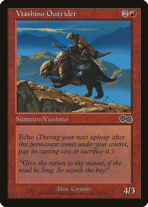 Viashino Outrider (223) - Urza's Saga - Game On