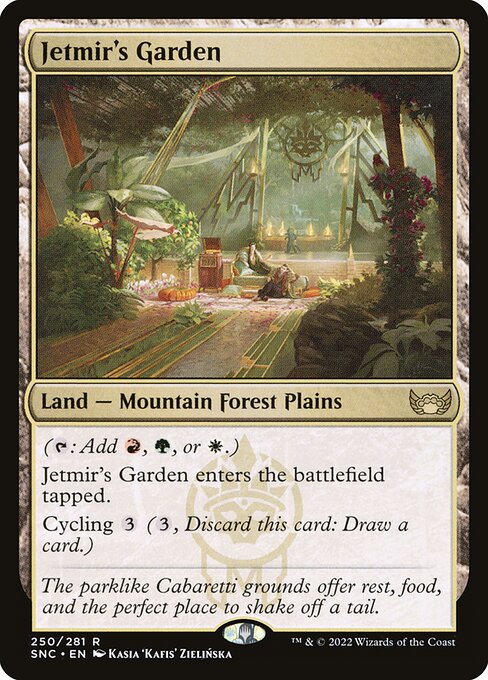 Jetmir's Garden (250) (Foil) - Streets of New Capenna - Game On