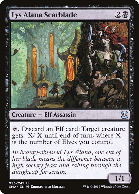 Lys Alana Scarblade (95) (Foil) - Eternal Masters - Game On