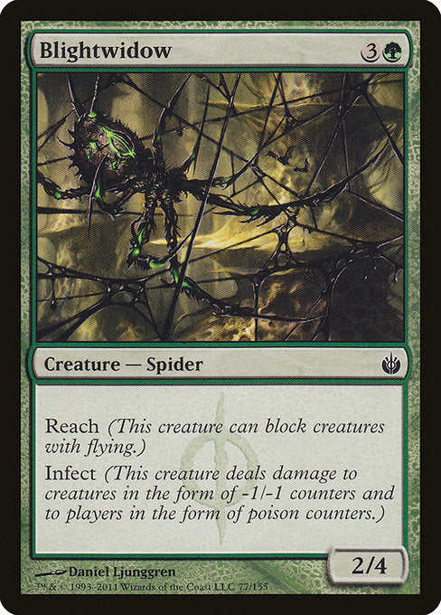 Blightwidow (77) - Mirrodin Besieged - Game On