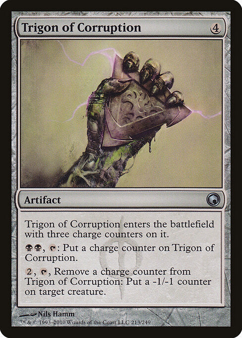 Trigon of Corruption (213) (Foil) - Scars of Mirrodin - Game On
