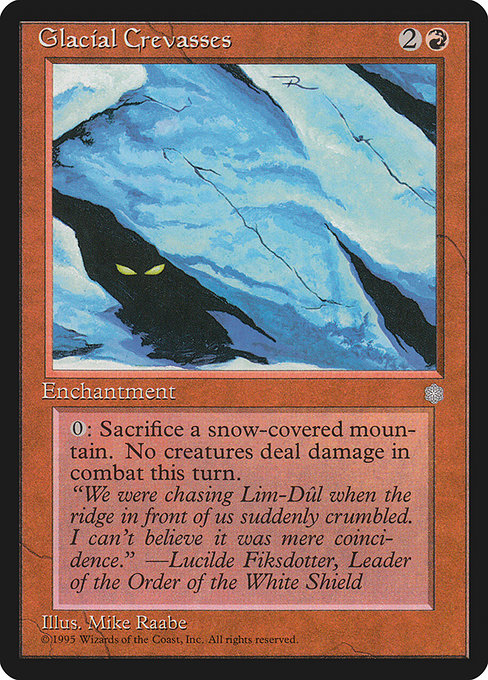 Glacial Crevasses (187) - Ice Age - Game On