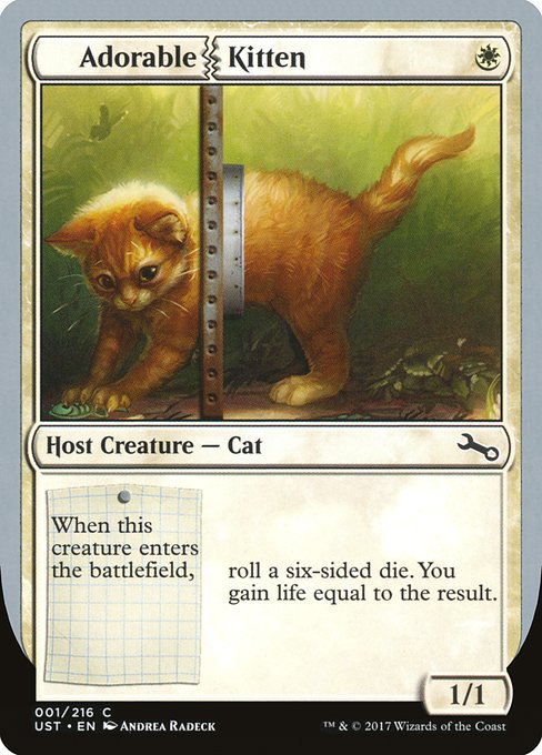 Adorable Kitten (1) - Unstable - Game On