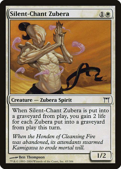 Silent-Chant Zubera (45) - Champions of Kamigawa - Game On