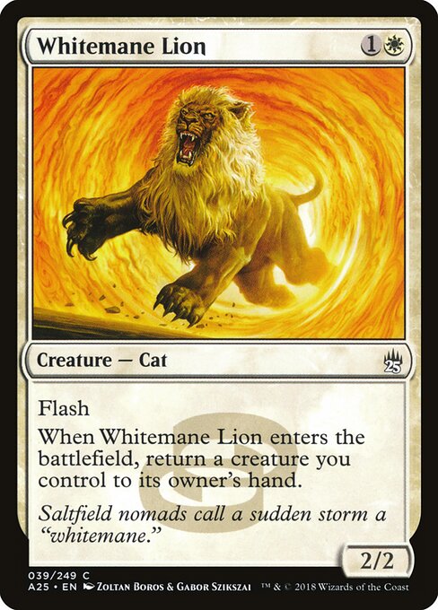 Whitemane Lion (39) - Masters 25 - Game On