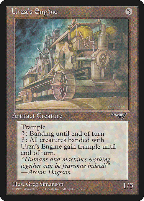 Urza's Engine (135) - Alliances - Game On