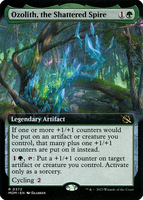 Ozolith, the Shattered Spire (372) - EXTENDED ART - March of the Machine - Game On