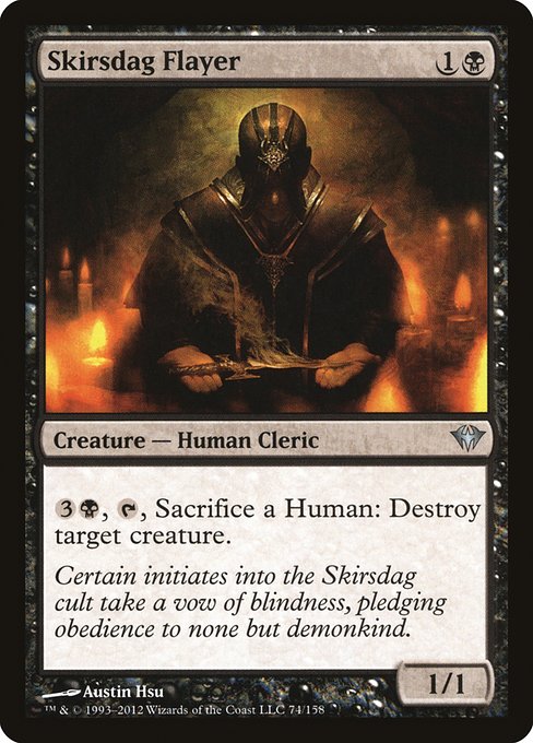 Skirsdag Flayer (74) (Foil) - Dark Ascension - Game On
