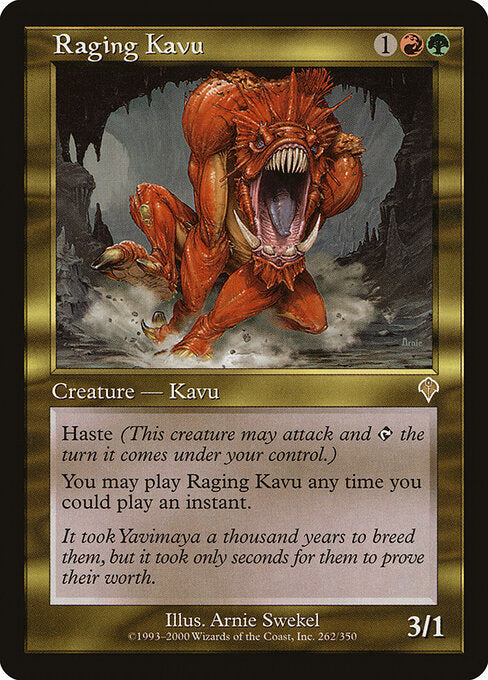 Raging Kavu (262) - Invasion - Game On