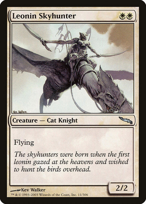 Leonin Skyhunter (11) - Mirrodin - Game On