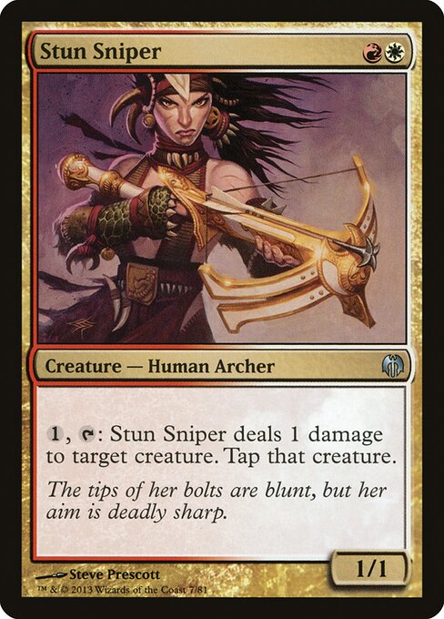 Stun Sniper (7) - Duel Decks: Heroes vs. Monsters - Game On
