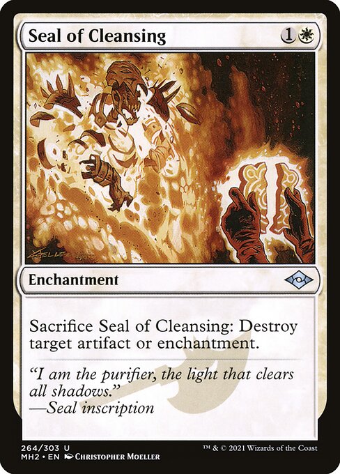 Seal of Cleansing (264) (Etched) - Modern Horizons 2 - Game On