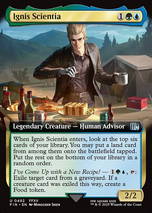 Ignis Scientia (492) - EXTENDED ART - Final Fantasy - Game On