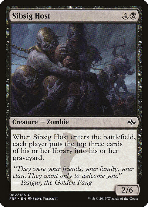 Sibsig Host (82) (Foil) - Fate Reforged - Game On