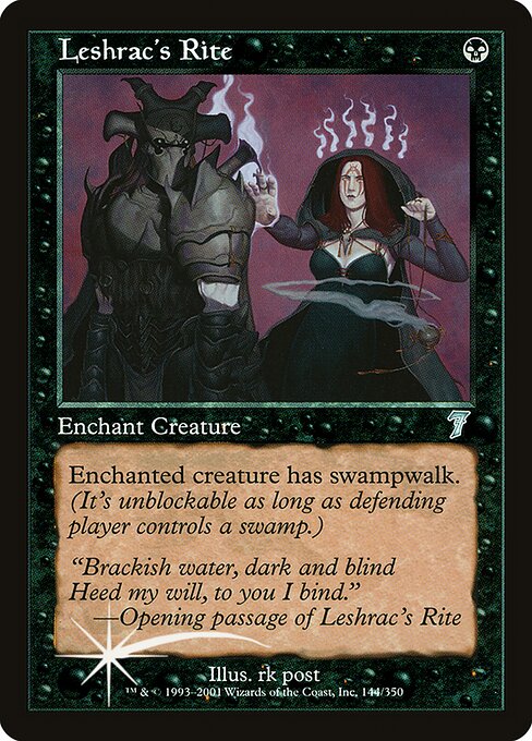 Leshrac's Rite (144★) - Seventh Edition - Game On