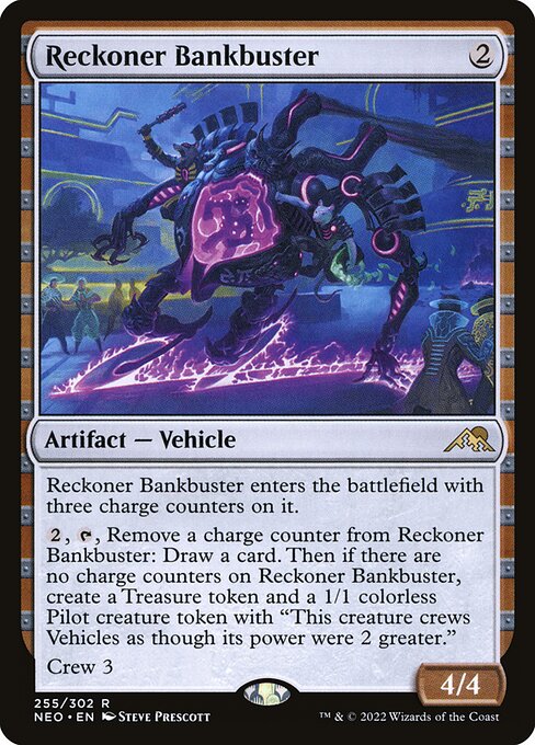 Reckoner Bankbuster (255) (Foil) - Kamigawa: Neon Dynasty - Game On