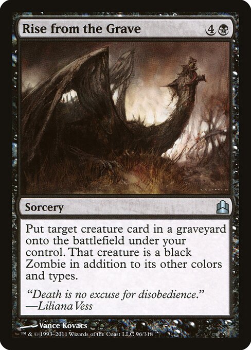 Rise from the Grave (96) - Commander 2011 - Game On