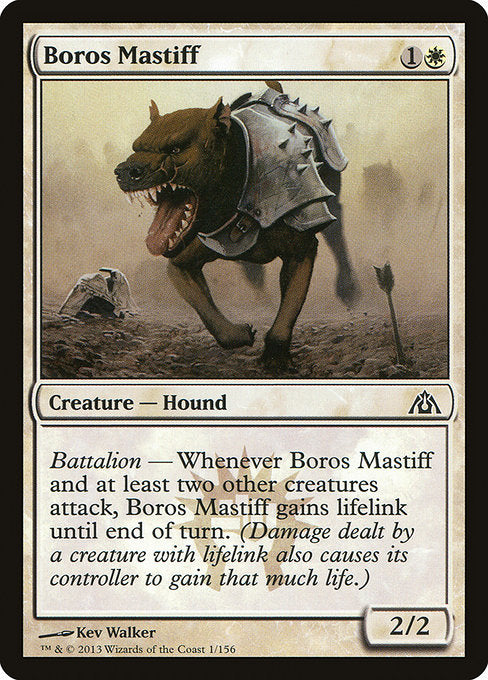 Boros Mastiff (1) (Foil) - Dragon's Maze - Game On