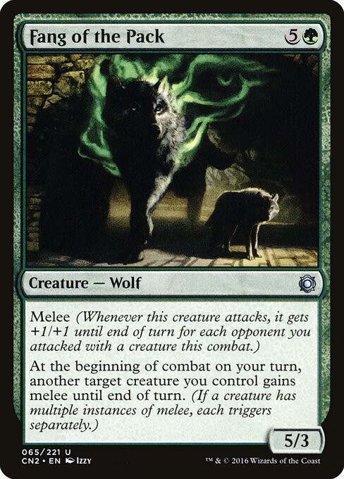 Fang of the Pack (65) (Foil) - Conspiracy: Take the Crown - Game On
