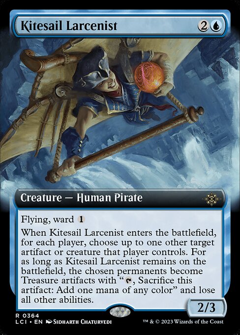 Kitesail Larcenist (364) - EXTENDED ART - The Lost Caverns of Ixalan - Game On