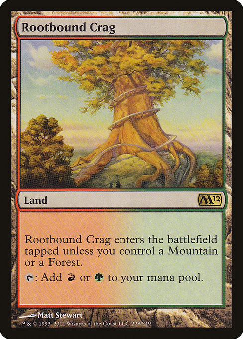 Rootbound Crag (228) - Magic 2012 - Game On