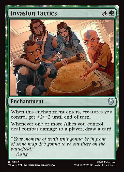 Invasion Tactics (183) (Foil) - Avatar: The Last Airbender - Game On