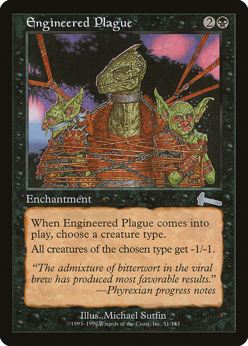 Engineered Plague (51) (Foil) - Urza's Legacy - Game On