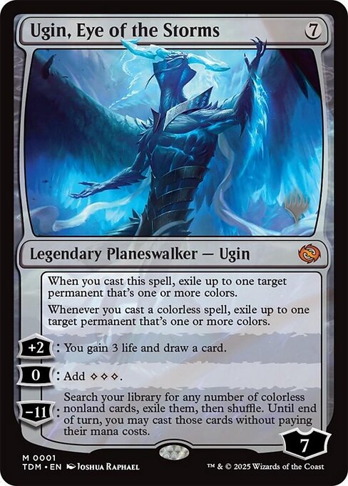 Ugin, Eye of the Storms (1p) - Tarkir: Dragonstorm Promos - Game On