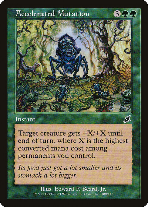 Accelerated Mutation (109) (Foil) - Scourge - Game On
