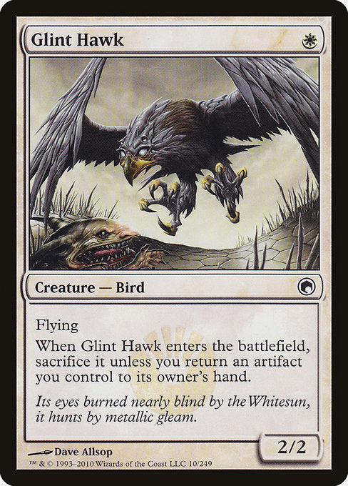 Glint Hawk (10) - Scars of Mirrodin - Game On