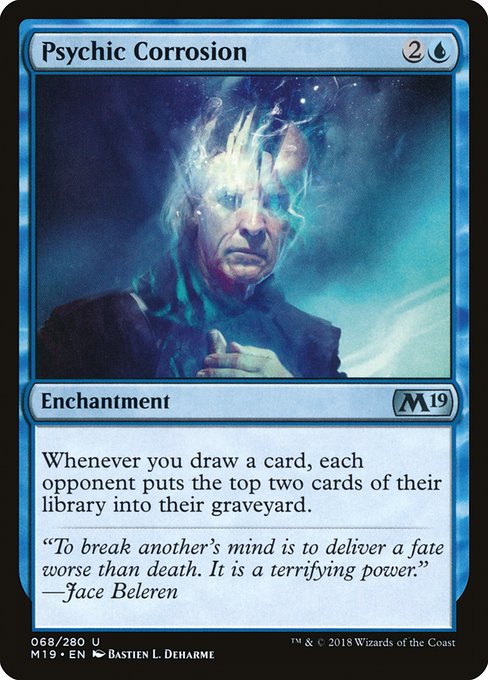 Psychic Corrosion (68) - Core Set 2019 - Game On