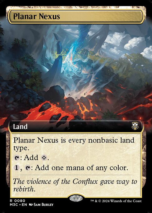 Planar Nexus (80) - EXTENDED ART - Modern Horizons 3 Commander - Game On