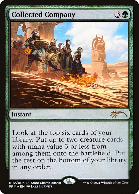 Collected Company (2) (Foil) - Wizards Play Network 2021 - Game On