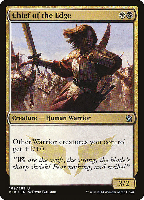 Chief of the Edge (169) (Foil) - Khans of Tarkir - Game On