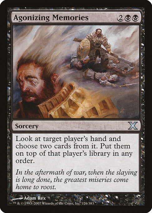 Agonizing Memories (126) - Tenth Edition - Game On