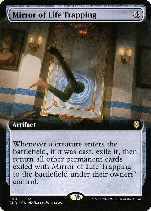 Mirror of Life Trapping (599) - EXTENDED ART - Commander Legends: Battle for Baldur's Gate - Game On