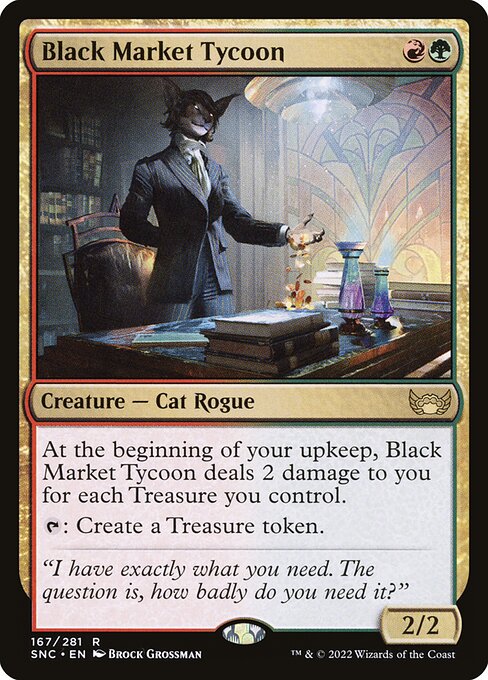 Black Market Tycoon (167) (Foil) - Streets of New Capenna - Game On