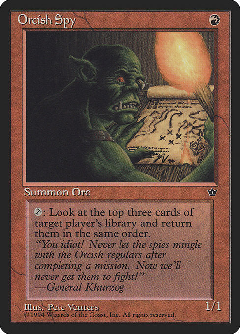 Orcish Spy (61c) - Fallen Empires - Game On