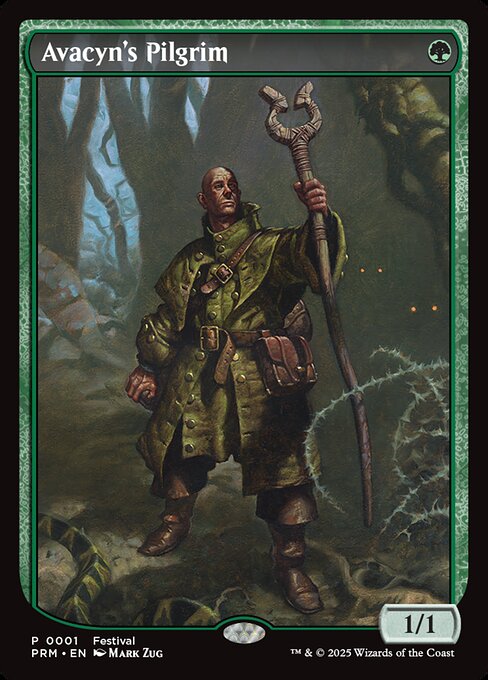 Avacyn's Pilgrim (1F) - FULL ART (Foil) - MagicFest 2025 - Game On