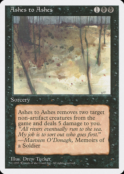 Ashes to Ashes (119) - Fourth Edition - Game On