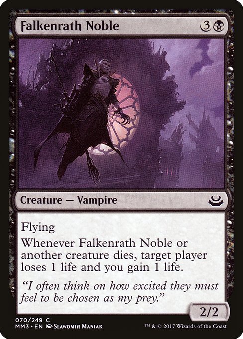 Falkenrath Noble (70) - Modern Masters 2017 - Game On