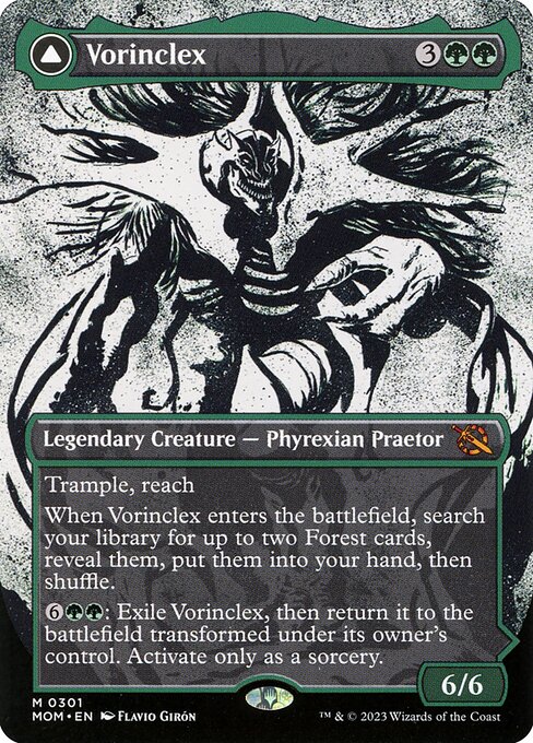 Vorinclex // The Grand Evolution (301) - BORDERLESS - FULL ART - March of the Machine - Game On