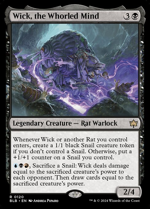 Wick, the Whorled Mind (120) (Foil) - Bloomburrow - Game On